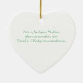 リンMclean、Nollaig Chridheil著Nessieのオーナメント セラミックオーナメント (裏面)