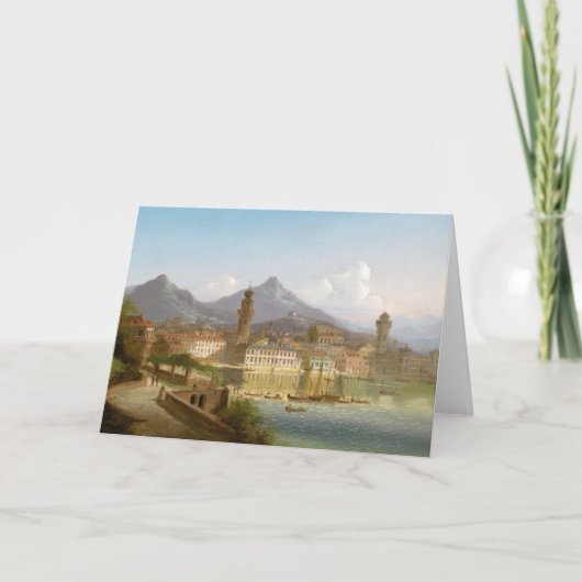 リヴァオンガルダ湖 | ヨハン・ウィルヘルム・ジャンコウスキー カード (正面)