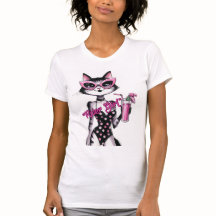 リヴァガールキャットTシャツ