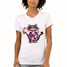 リヴァガールキャットTシャツ