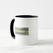 リヴァプールおよびマンチェスターの走行 マグカップ (正面左)