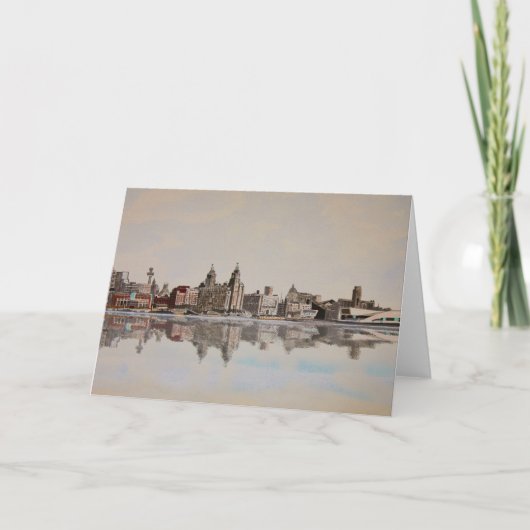 リヴァプールのスカイライン カード (正面)