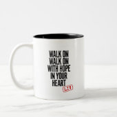 リヴァプールのフットボールクラブ刺激を受けたなマグ ツートーンマグカップ (左)