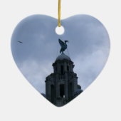 リヴァプールのレバー鳥 セラミックオーナメント (裏面)