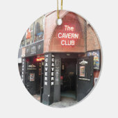 リヴァプールのMathewの通りの洞窟クラブ セラミックオーナメント (左)