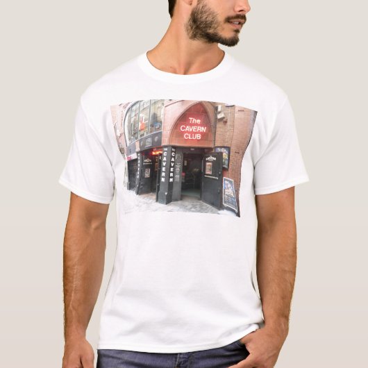 リヴァプールのMathewの通りの洞窟クラブ Tシャツ (正面)