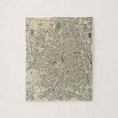 リヴァプールイギリス(1836年)のヴィンテージの地図 ジグソーパズル (縦)