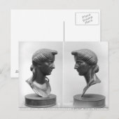 リヴィアの胸像の2つのビュー ポストカード (正面/裏面)