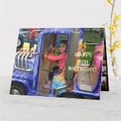 リヴィア第5誕生日 カード (黄色い花)