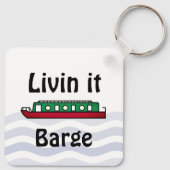 リヴィンイバージ運河ボートキャプテン キーホルダー (裏面)