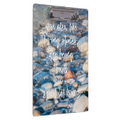 リヴィングストンの第1ピーターの聖書の詩のように クリップボード (右)