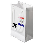 リヴィンザドリーム抱き枕 スモールペーパーバッグ (正面アングル)