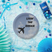 リヴィンザドリーム紙プレート ペーパープレート (パーティー)