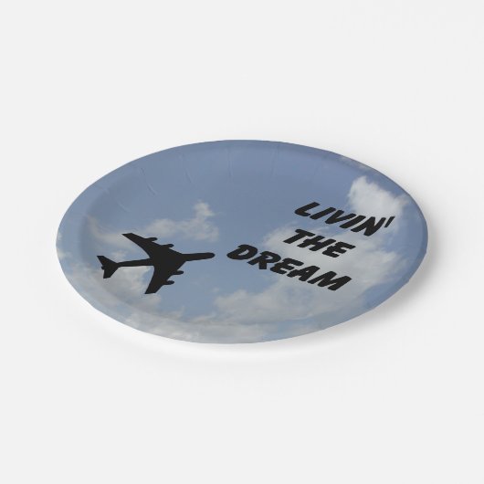 リヴィンザドリーム紙プレート ペーパープレート (アングル)