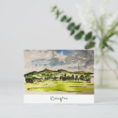 リヴィントンウィンターヒルランドスケープポストカード ポストカード (スタンド正面)