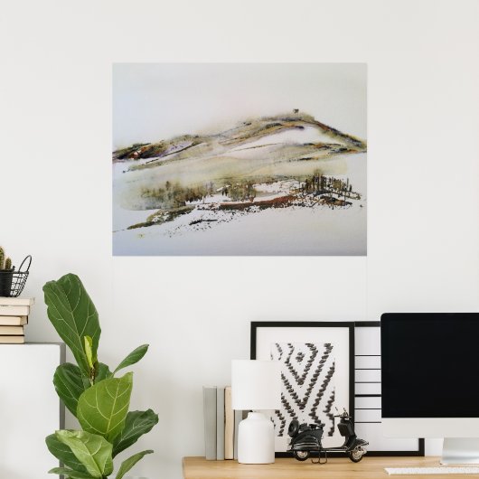 リヴィントンパイクホーウィッチウォーターの色 ポスター (ホームオフィス)