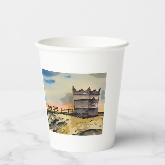 リヴィントンパイクルックアウトタワー 紙コップ (正面)