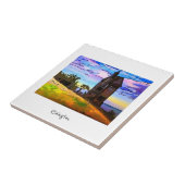 リヴィントンピジョンタワーレバーハルメスガーデンホーウィッチ タイル (側面)