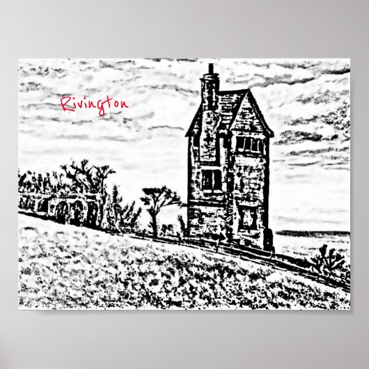 リヴィントンピジョンタワーレバーハルメスガーデンホーウィッチ ポスター (正面)