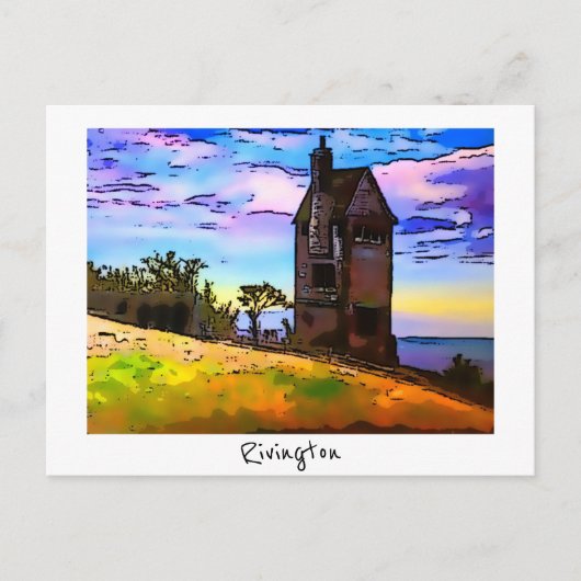 リヴィントンピジョンタワーレバーハルメスガーデンホーウィッチ ポストカード (正面)