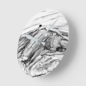 リヴィントン・パイク・ホーウィッチ城 ラウンド壁時計 (傾斜)