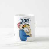 リヴェーター・タコ・チンコ・デ・マヨをロージー コーヒーマグカップ (中央)