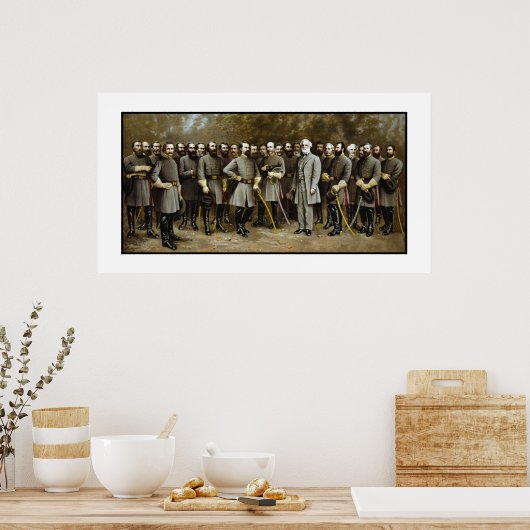 リーとその将軍 ポスター (キッチン)