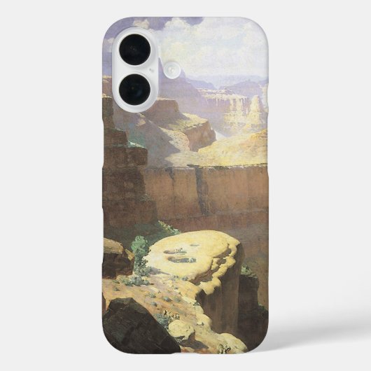 リーのヴィンテージアメリカ西部芸術、グランドキャニオン Case-Mate iPhoneケース (裏面)