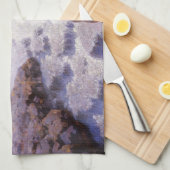 リーの『ワイオミングで金を探す古きカウボーイ』 キッチンタオル (四つ折り)