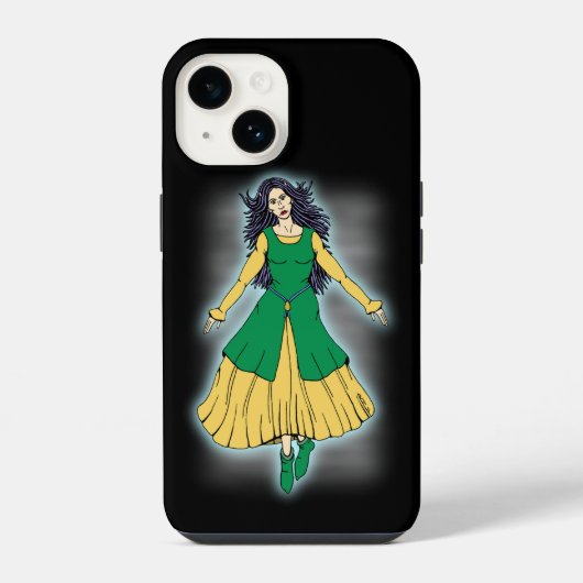 リーアナン・シーディー - 妖精の女主人 iPhoneケース (裏面)