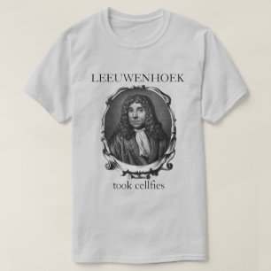 リーウェンホークが地下室に入った Tシャツ