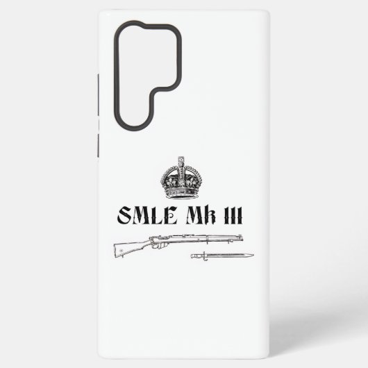 リーエンフィールドSMLE MkIII Samsung Galaxyケース (裏面)