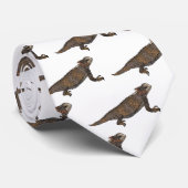 リーガルの角トカゲ漫画イラストレーション ネクタイ (ロール)