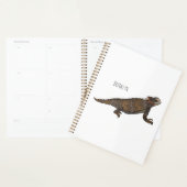 リーガルの角トカゲ漫画イラストレーション プランナー手帳 (ディスプレー)