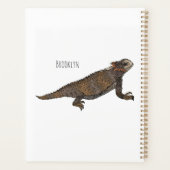 リーガルの角トカゲ漫画イラストレーション プランナー手帳 (裏面)