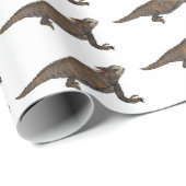 リーガルの角トカゲ漫画イラストレーション ラッピングペーパー (ロールコーナー)