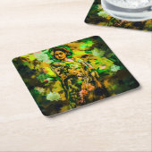 リーガルウーマン スクエアペーパーコースター (アングル)