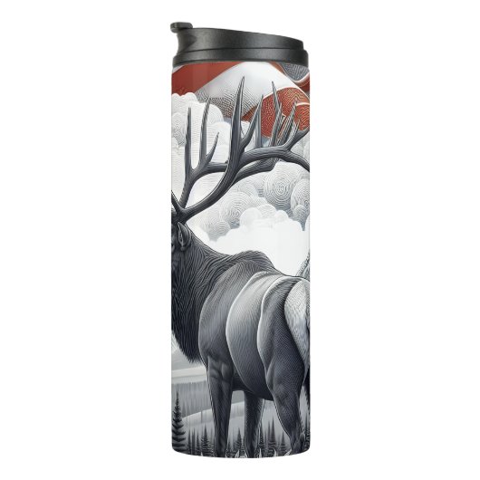 リーガルエルクウィズアメリカプライド タンブラー (回転右)