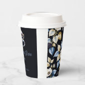 リーガルエレガンスブラックベリー&開花ティーパーティー 紙コップ (左)