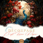 リーガルエレガントヴィンテージボビクトリアンーホピーコック 薄葉紙