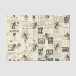 リーガルクイーンビーオンヴィンテージフランスの紙 薄葉紙