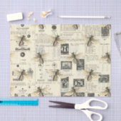 リーガルクイーンビーオンヴィンテージフランスの紙 薄葉紙 (クラフト)