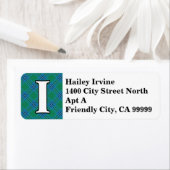 リーガルクランアーバインアーウィンタータンチェックモノグラム ラベル (インサイチュ)