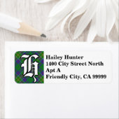 リーガルクランハンタータータンチェックモノグラム ラベル (インサイチュ)