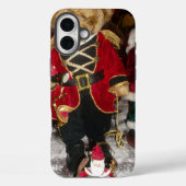 リーガルクリスマステディベアホリデーアートプリント Case-Mate iPhoneケース (裏面)