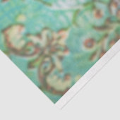 リーガルグリーンヴィンテージフローラクラウドスパイダーアート 薄葉紙 (詳細)