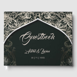 リーガルシルバーがハンターグリーン結婚ズ ゲストブック