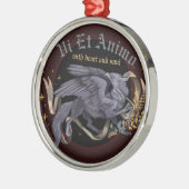 リーガルシルバーグリフィンオーナメント メタルオーナメント (左)