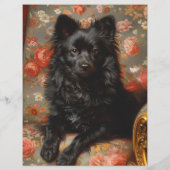 リーガルスキッパークドッグヴィンテージスクラップブック紙 (裏面)