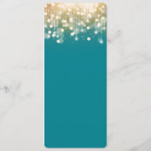 リーガルターコイズと金ゴールド《写真》ぼけ味灯 メニュー (裏面)